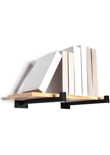 2 Parça Raf Aparatı Raf Desteği Ağır Hizmet Aparatı Raf Konsolu Retro Raf Aparatı Endüstriyel Dekorasyon (25CM) (Yurt Dışından) modelleri