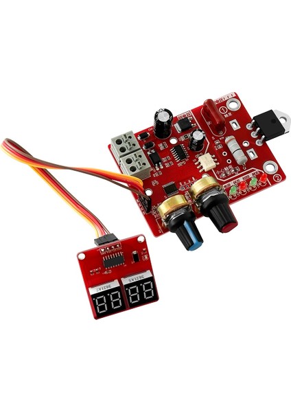 NY-D01 Punta Kaynak Makinesi Kontrol Panosu Zamanı ve Akımı Düzenleyen Dijital Ekran Dıy Kontrol Panosu (40A) (Yurt Dışından) modelleri