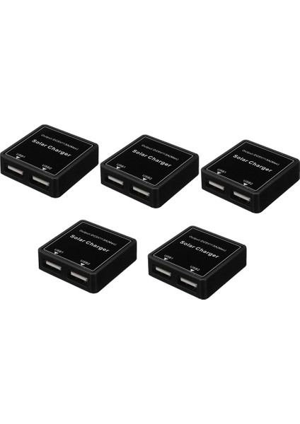 5 Adet Güneş Paneli Şarj Cihazı Güç Bankası 5V 3A Çift USB Şarj Voltaj Kontrol Cihazı Regülatörü Sabitleyici Şarj Cihazı (Yurt Dışından)