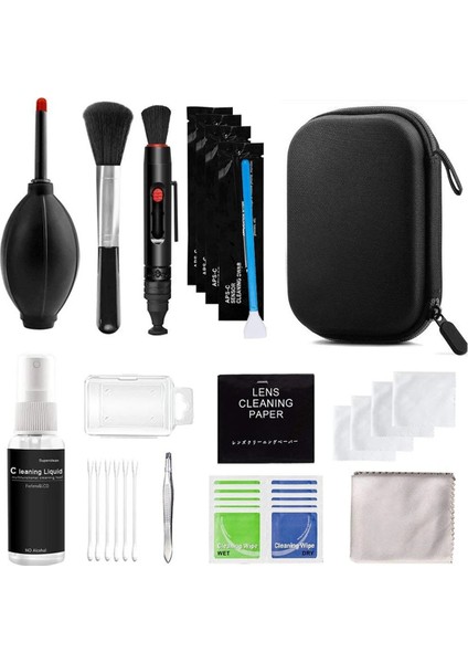 Kamera Temizleme Kiti Profesyonel Dslr Lens Dijital Kamera Sensörü Temizleme Aracı Sony Fujifilm Nikon Canon (Yurt Dışından)
