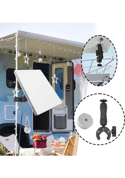 Starlink Mini Yuvarlak Tüp Montajlı Bezelye Pod Braketi 1/4 Vidalı Adaptör Ethernet Uydu Braketi Sabitleme Klipsi Kiti (Yurt Dışından) fiyatları