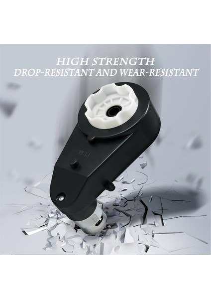 2 Adet Çocuk Araba Şanzıman 550 12V Motor 40000RPM Elektrik Motoru Şanzıman Yüksek Hızlı RS550 Dc Motor Eşleşmesi (Yurt Dışından) modelleri