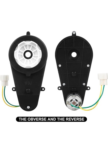 2 Adet Çocuk Araba Şanzıman 550 12V Motor 40000RPM Elektrik Motoru Şanzıman Yüksek Hızlı RS550 Dc Motor Eşleşmesi (Yurt Dışından) fırsatları