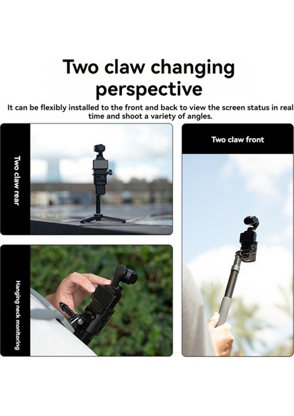 Telesın Djı Pocket 3 Kamera Koruyucu Çerçeve Genişleme Soğuk Ayakkabı Adaptörü, Sap Kapağı, Koruyucu Kılıf, Braket Aksesuarları (Yurt Dışından) indirimleri