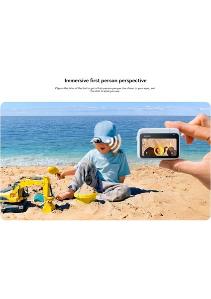 INSTA360 Go 3s / Go 3 Klips Montaj Şapka Klipsi Hızlı Çıkarma Kelepçesi Manyetik Çerçeve Sabit Tutucu Başparmak Kamera Aksesuarı (Yurt Dışından) modelleri