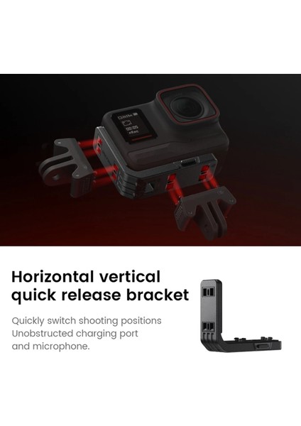 INSTA360 Ace Pro / Ace Dikey-Yatay Montaj Braketi Aksesuarları INSTA360 Ace Pro ve Ace Için (Yurt Dışından) indirimleri