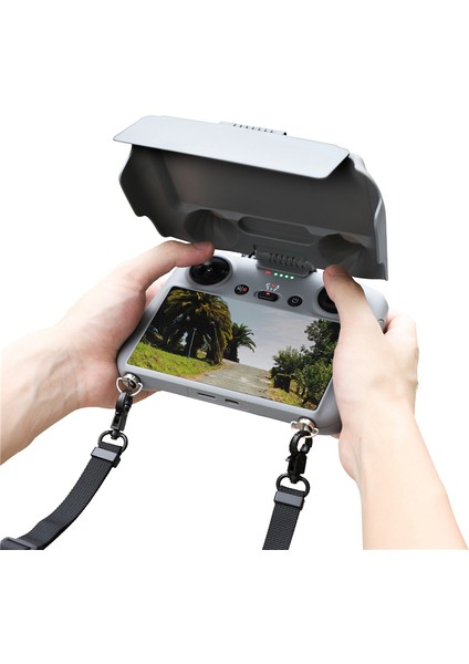Sunnylife Djı Rc2 Uzaktan Kumanda Air 3/mini3 Pro Kaput Alt Plaka Çok Işlevli Taşınabilir Koruyucu Kapak (Yurt Dışından)