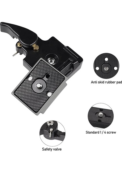 Manfrotto 200PL-14 Için 1/4 Inç Vida ile Kamera Hızlı Değiştirme Plakası + Hızlı Değiştirme Plaka Kelepçesi Kamera Tripod Küre Başlığı (Yurt Dışından) fırsatları