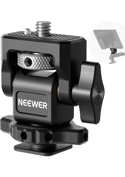 Neewer Dslr Kamera Kelepçesi Ayarlanabilir Monitör Montajı Soğuk Ayakkabı ile Bükülmez 1/4 Inç Vida Monitör Flaş Işığı Dıy Eklentisi (Yurt Dışından) fiyatları