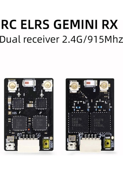 Hglrc Elrs 915MHZ Gemını Rx Çeşitlilik Alıcısı Çift Alıcı Rc Uçak Fpv Uzun Menzilli Iha Için (Yurt Dışından) fiyatları