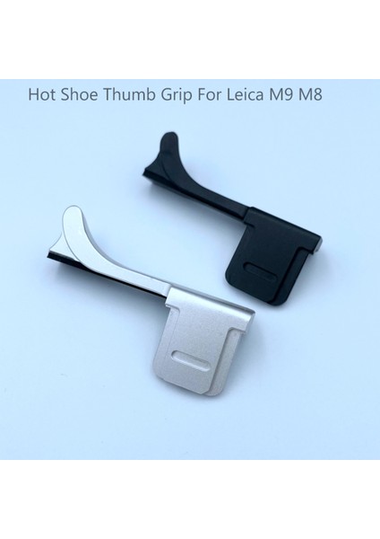 Leica M9 M8 Kamera Için Metal Sıcak Yuva Başparmak Dayanağı El Tutacağı Sıcak Yuva Braketi Adaptörü Sıcak Yuva Kapağı Başparmak Dayanağı Tutacağı B (Yurt Dışından) modelleri