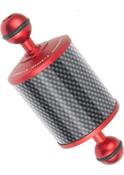 Dia 60MM Karbon Fiber Şamandıra Yüzdürme Su Kolu 5 Inç Dslr Kamera Tepsisi Sualtı Dalış Aksesuarları Için, Kırmızı (Yurt Dışından) fiyatları