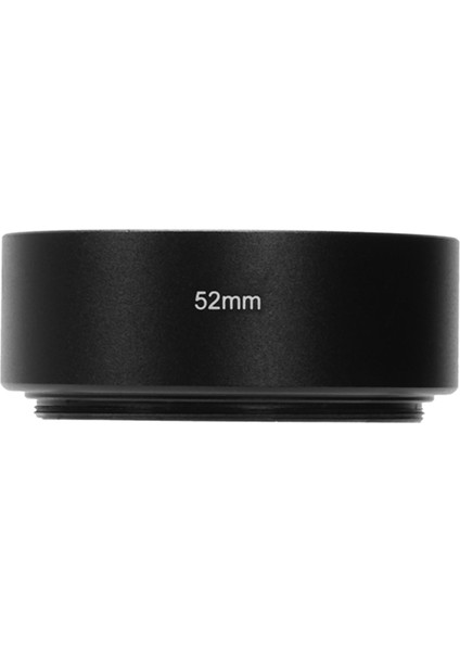 Canon Nikon Pentax Sony Olympus Için 52MM Montajlı Standart Metal Lens Parasoleyi (Yurt Dışından) fırsatları