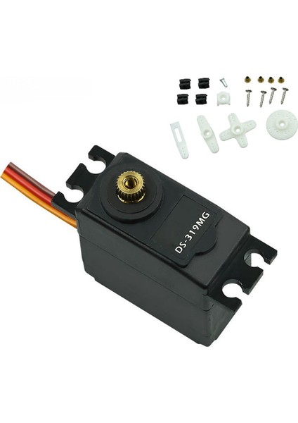 DS319MG Servo Metal Dişli Servo Motor Motor Servo Rc Kontrol Sürüş Uçuş Uçak Helikopter Araba (Yurt Dışından) fiyatları