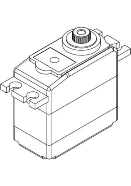 DS319MG Servo Metal Dişli Servo Motor Motor Servo Rc Kontrol Sürüş Uçuş Uçak Helikopter Araba (Yurt Dışından) modelleri