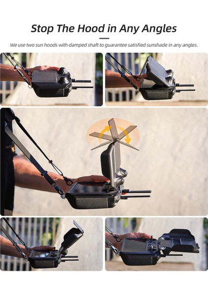 Sunnylıfe Mavic3 Pro Uzaktan Kumanda Koruyucu Kılıf Vizör Mini3 Pro Rc Pro Koruyucu Çok Işlevli Alt Kılıf (Yurt Dışından)