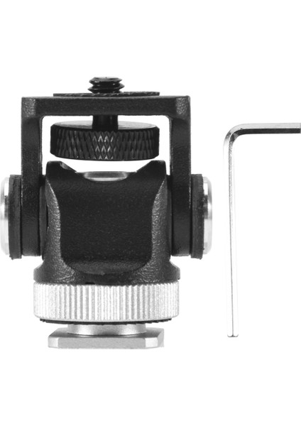 Mini Sıcak Ayakkabı Montajı Monitör Mikrofon Flaş Tutucu 1/4 Inç Vida Kamera Braketi Tripod Başlığı Monitör Flaş Kamera Aksesuarları Için (Yurt Dışından) modelleri