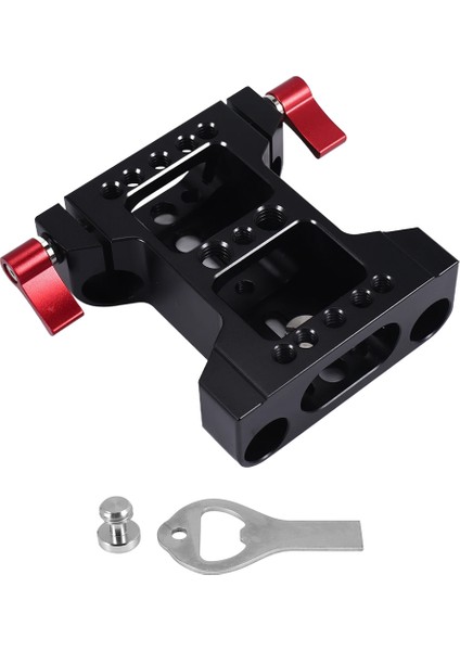 Çok Işlevli Kamera Taban Plakası 15MM Çubuk Ray Kelepçesi ile Dslr Kamera Omuz Askısı Destek Aksesuarları (Yurt Dışından) fiyatları