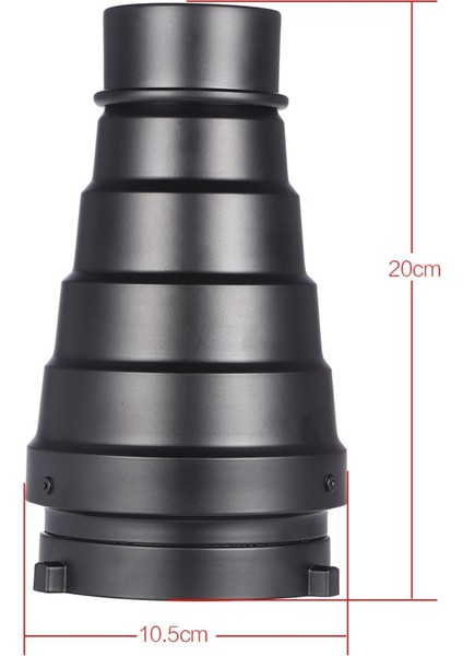 Bowens Mount Stüdyo Strobe Monolight Fotoğrafçılık Flaşı Için Petek Izgaralı Konik Burun 5 Adet Renkli Filtre Seti (Yurt Dışından) fırsatları