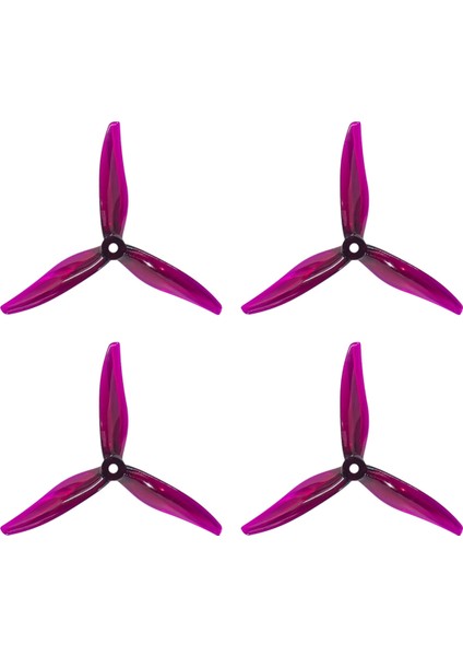 Adet 51377 5 Inç Pervane 3 Kanatlı Cw + Ccw Fpv Pervane Rc Drone Fpv Yarışı Için 2207 Motorlarla Uyumlu A (Yurt Dışından)