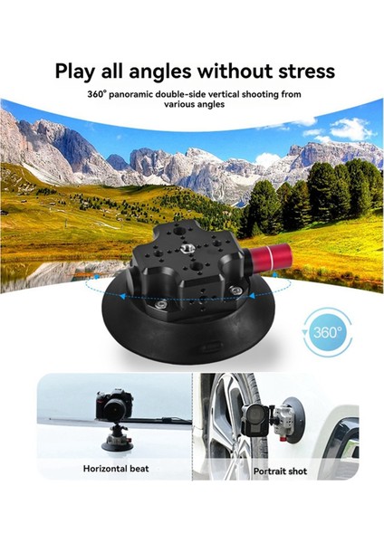 4.5 Inç Araba Vantuz Spor Kamera Araba Vantuz Gopro Aksesuarları Cep Telefonu Slr Vantuz A Için Uygun (Yurt Dışından) modelleri