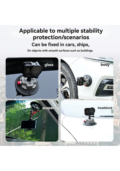 4.5 Inç Araba Vantuz Spor Kamera Araba Vantuz Gopro Aksesuarları Cep Telefonu Slr Vantuz A Için Uygun (Yurt Dışından) indirimleri