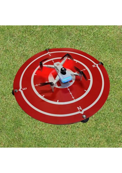 60CM Drone Iniş Pedleri Katlanabilir Taşınabilir Iniş Pedi Su Geçirmez Leke Geçirmez Drone Evrensel Kırmızı (Yurt Dışından) modelleri