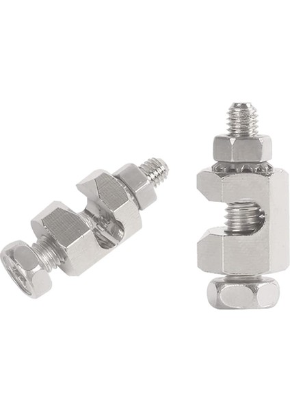 2 Adet Bakır Topraklama Klipsleri Güneş Paneli Topraklama Pabucu Kablo Klipsleri 6 Awg ve 8 Awg Kabloya Topraklama Bağlantıları Yapmak Için (Yurt Dışından)