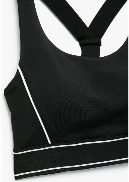 Slim Fit Kolsuz U Yaka Sporcu Sütyeni indirimleri