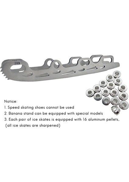 Buz Pateni Bıçak Paslanmaz Çelik Inline Artistik Patin Bıçak Dişi ile Yetişkin Çocuk Için Paten Ayakkabı 326 mm (Yurt Dışından) fırsatları