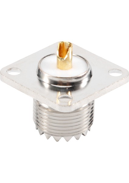 Uhf SO-239 Dişi Jack Kare Şekli Lehim Kupası Koaksiyel Konektörü Amatör Radyo Için (Yurt Dışından)