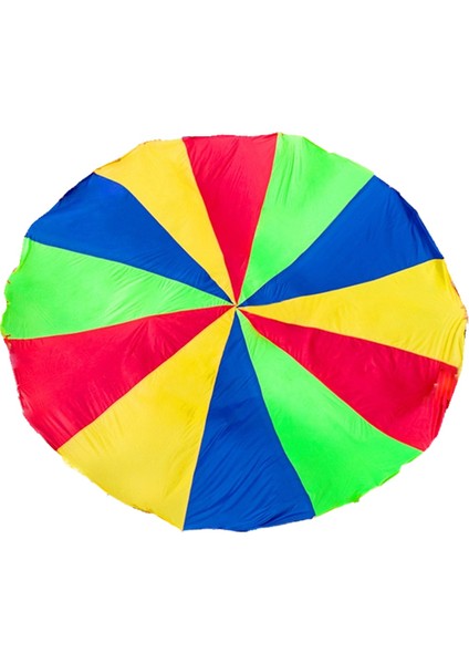 3 Metre Çocuk Paraşüt Oyunu, Gökkuşağı Kumaş Oyunu Renkli Parti Matı Saplı, Çocuklar Açık Hava Oyun Battaniyesi (Yurt Dışından) fırsatları