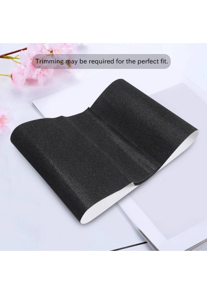 Pvc Su Geçirmez Kaykay Güverte Zımpara Kaymaz Bant Griptape Paten Scooter Etiket 84X23CM-SIYAH (Yurt Dışından) fırsatları
