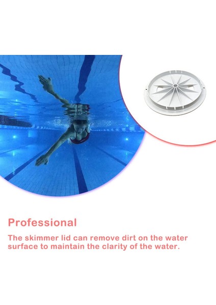Skimmer Kapak Kapağı 10 Inç Yuvarlak Yedek Filtre Kapakları Filtreleme Kapağı Havuzları Dış Mekan Iç Mekan Için Drenaj Yedek Parça (Yurt Dışından) modelleri