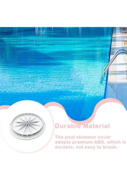 Skimmer Kapak Kapağı 10 Inç Yuvarlak Yedek Filtre Kapakları Filtreleme Kapağı Havuzları Dış Mekan Iç Mekan Için Drenaj Yedek Parça (Yurt Dışından) fırsatları