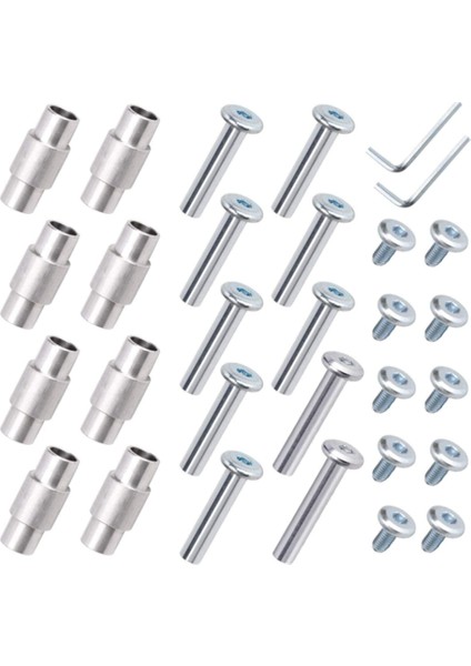 Sıralı Paten Aks Ara Parçası Vida, Paten Tekerleği Rulman Ara Parçası, Aks ve Aks Vidaları ve Anahtarı ile Paten Yedek Parçaları, B (Yurt Dışından)