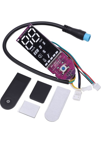 Elektrikli Scooter Devre Xiaomi Mıjıa M365 Pro Scooter Dashboard Içerir Ekran Anahtarı Kapağı Yedek Parçalar (Yurt Dışından)