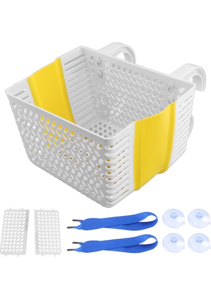 Havuz Kenarı Depolama Sepeti, Yüzme Havuzu Depolama Sepeti, Yer Üstü Havuz Sepeti, Vakumlu Depolama Sepeti Beyaz (Yurt Dışından) fiyatları