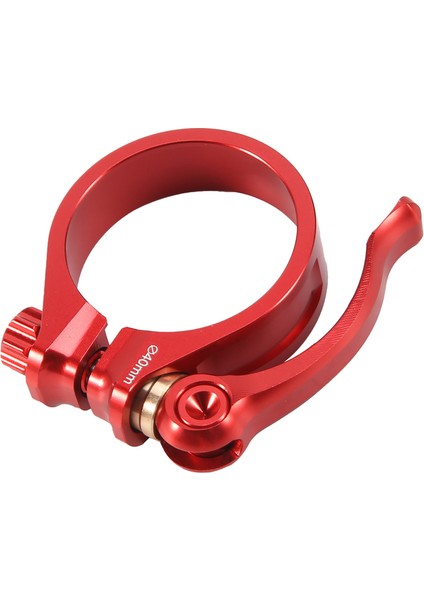 Litepro 40MM Bisiklet Sele Borusu Kelepçesi Eyer Borusu Hızlı Çıkarılabilir Katlanır Bisiklet Sele Kelepçeleri Birdy Bisiklet Aksesuarları Için, Kırmızı (Yurt Dışından)