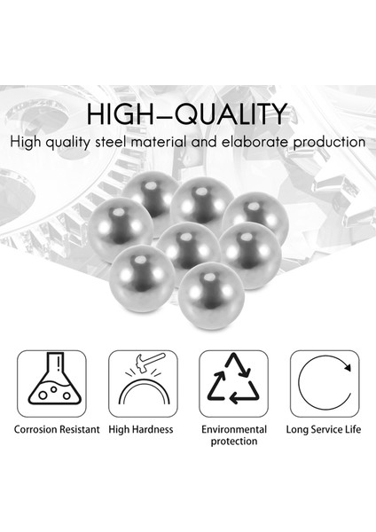 Bisiklet Tekerleği Rulman Çelik Bilyaların Değiştirilmesi 5mm Çap 100 Adet (Yurt Dışından) modelleri