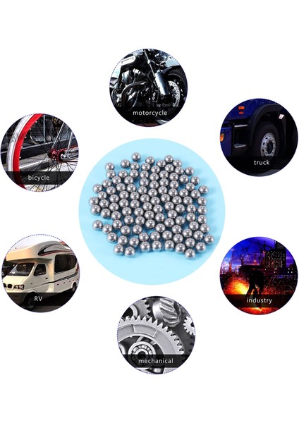 Bisiklet Tekerleği Rulman Çelik Bilyaların Değiştirilmesi 5mm Çap 100 Adet (Yurt Dışından) fırsatları