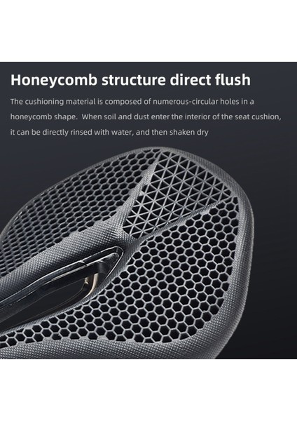 Bisiklet Sele Petek 3D Nefes Alabilir Yastık Dağ Yol Bisikleti Aksesuarları (Yurt Dışından) indirimleri