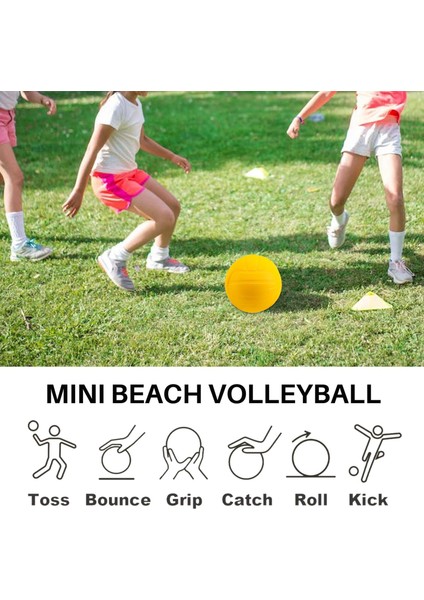 Viminston Roundnet Oyun Topu Değiştirilebilir Rekabetçi Toplar Mini Voleybol 3'lü Pompalı Paket (Yurt Dışından) fırsatları