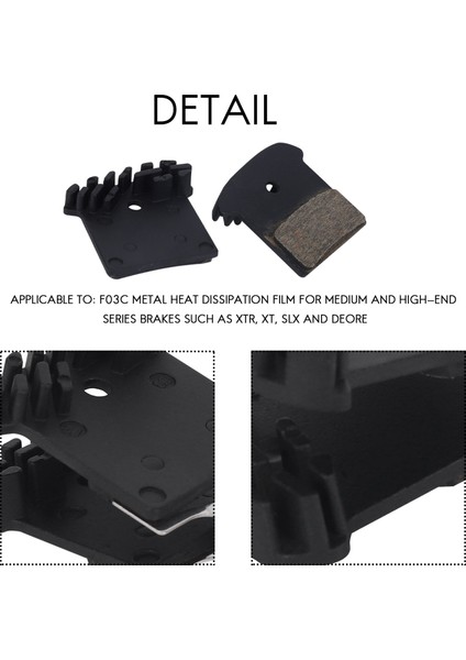 Fren Balataları Hidrolik Disk Fren Metal Soğutma Fin Buz Teknolojisi Xtr Xt Slx Deore Shimano Dağ Bisikleti Aksesuarları (Yurt Dışından) fırsatları