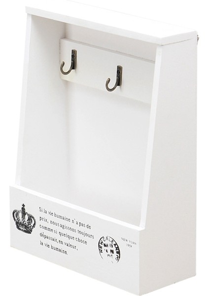 Anahtar Saklama Kutusu Duvara Asılan Kapı Oturma Odası Yaratıcı Ev Dekorasyonu Veranda Anahtar Saklama Süsü Anahtar Kutusu A (Yurt Dışından)