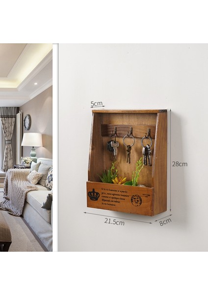 Anahtar Saklama Kutusu Duvara Asılan Kapı Oturma Odası Yaratıcı Ev Dekorasyonu Veranda Anahtar Saklama Süsü Anahtar Kutusu A (Yurt Dışından) modelleri