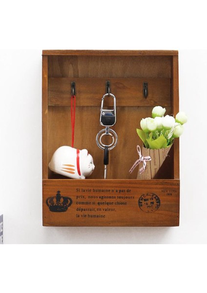 Anahtar Saklama Kutusu Duvara Asılan Kapı Oturma Odası Yaratıcı Ev Dekorasyonu Veranda Anahtar Saklama Süsü Anahtar Kutusu A (Yurt Dışından) indirimleri