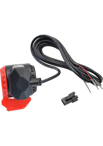 Elektrikli Bisiklet Başparmak Gaz Hız Kontrolü Hızlandırıcı Gaz Fren Elektrikli Bisiklet Modifikasyonu Yükseltme Parçaları, Sağ (Yurt Dışından)