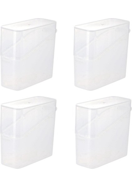 Buzdolabı Için Dilimlenmiş Peynir Kabı, 4 Adet Kapaklı Peynir Saklama Kutusu Peynir Saklama Kabı Peynir Saklama Tutacağı (Yurt Dışından)