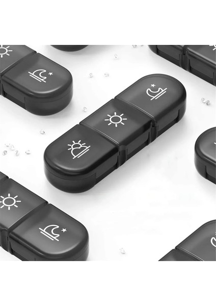 Hap Kutusu 7 Günlük Düzenleyici 21 Izgara 3 Defa Bir Günlük Taşınabilir Seyahat Büyük Bölmeli Vitaminler Ilaçlar, C (Yurt Dışından) indirimleri